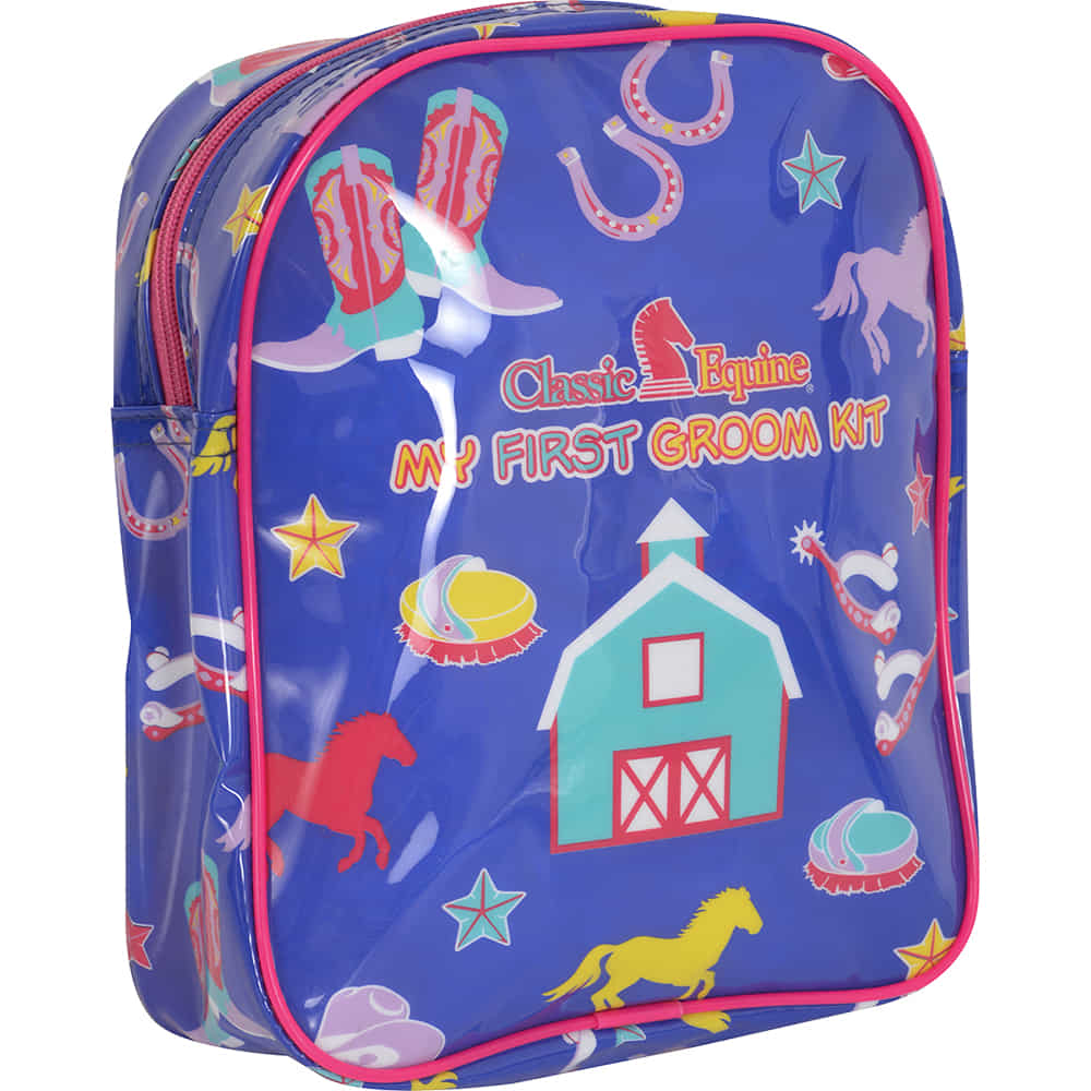 Classic Equine Supplies Classic Equine Kid's Navy Classic My First Groom Kit