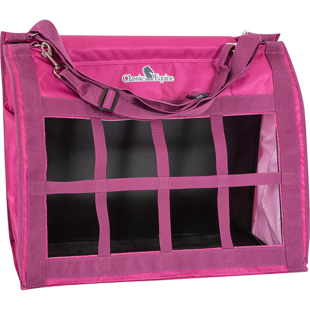 Classic Equine Supplies Classic Equine Top Load Hay Bag in Raspberry