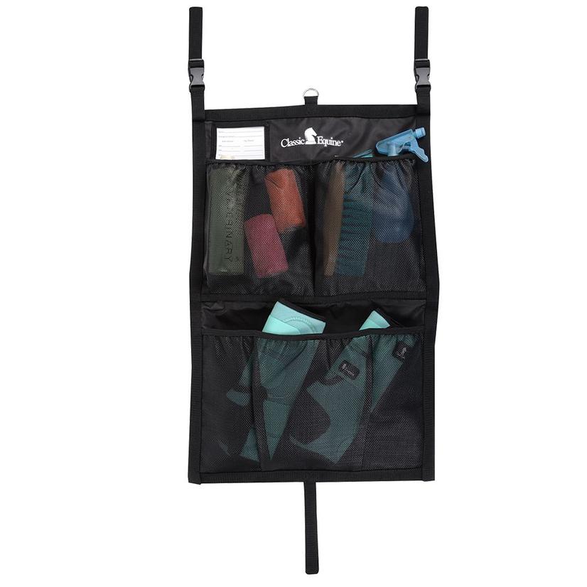 Classic Equine Tack 18X27 / Black Classic Equine Stall Front Hanging Bag