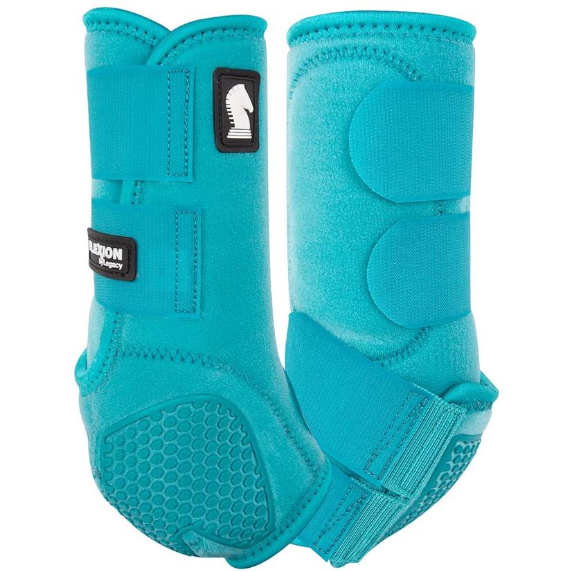 Classic Equine Tack Aqua / M Classic Equine Flexion By Legacy Sport Boots Front