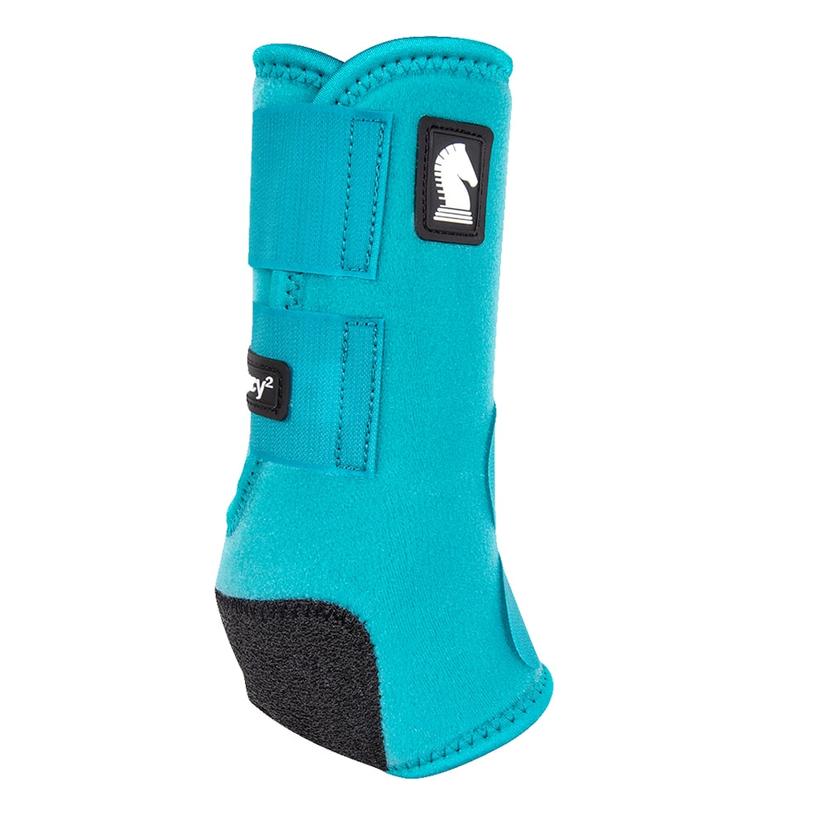 Classic Equine Tack Aqua / S Classic Equine Legacy2 Horse Hind Protective Sport Boots