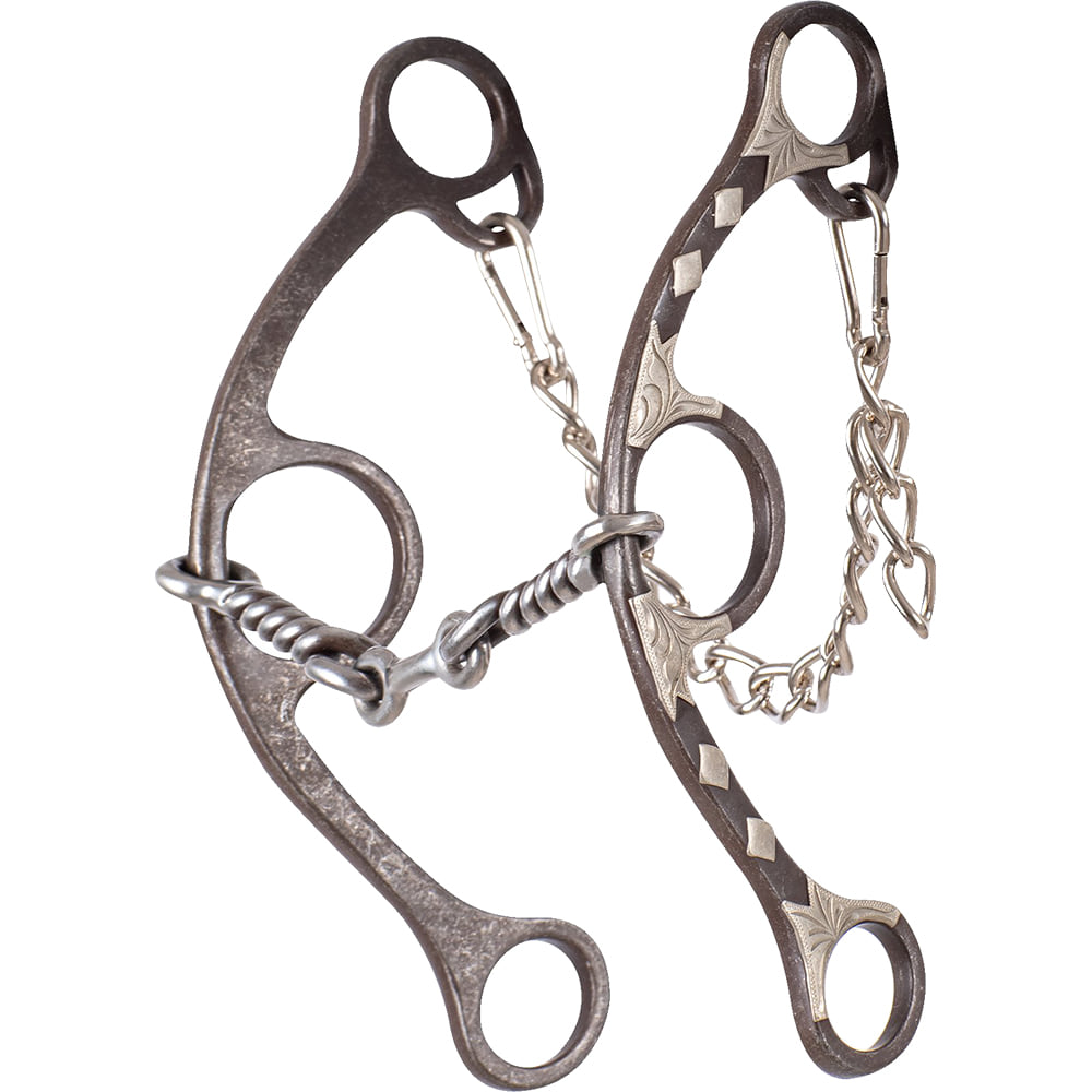 Classic Equine Tack Barrel Bit Long Shank