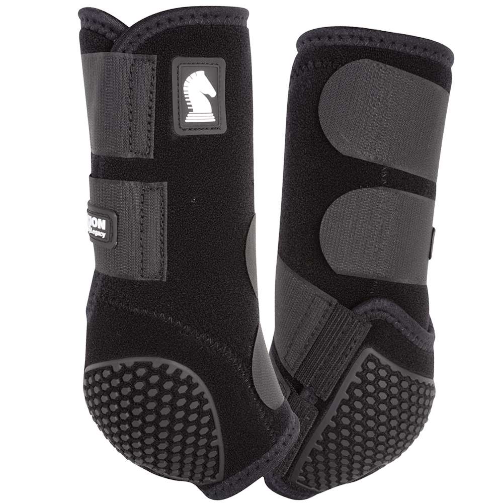 Classic Equine Tack Black / M Classic Equine Flexion By Legacy Sport Boots Front