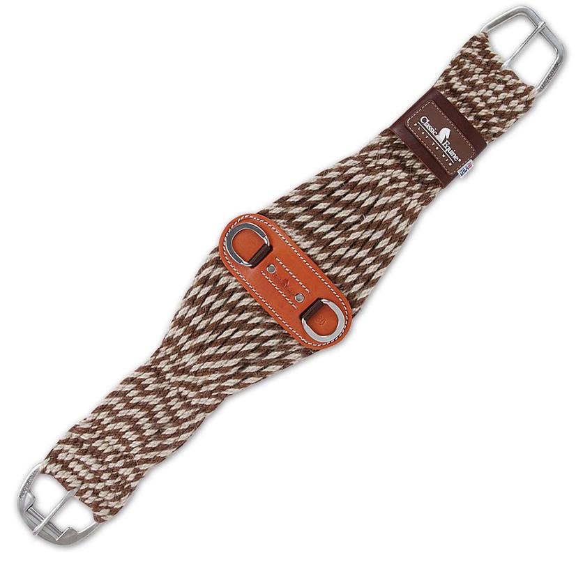 Classic Equine Tack Classic Equine Brown Mohair & Alpaca Roper Cinch