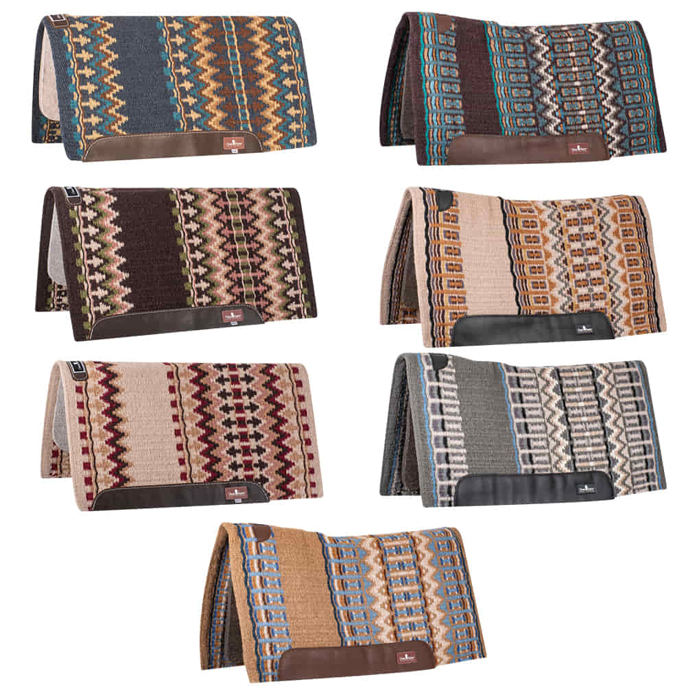 Classic Equine Tack Classic Equine Classic Wool Top 34 x 38 Saddle Pad