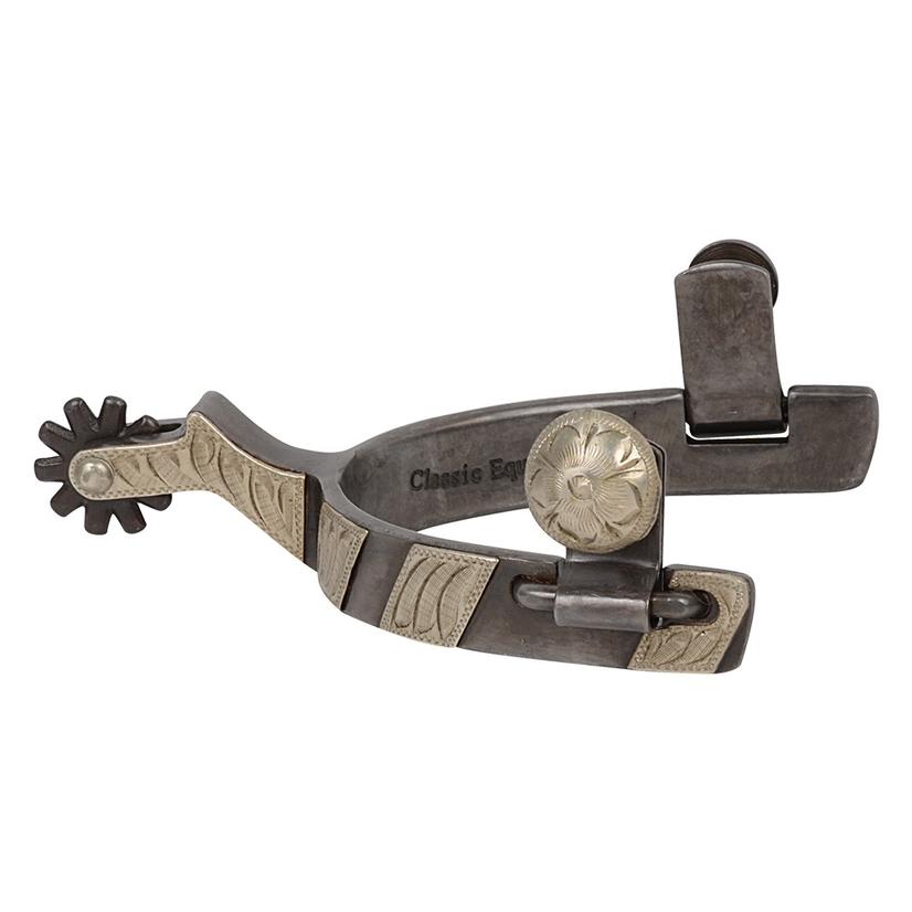 Classic Equine Tack Cowboy Series 3/4" Band Chap Guard Spurs