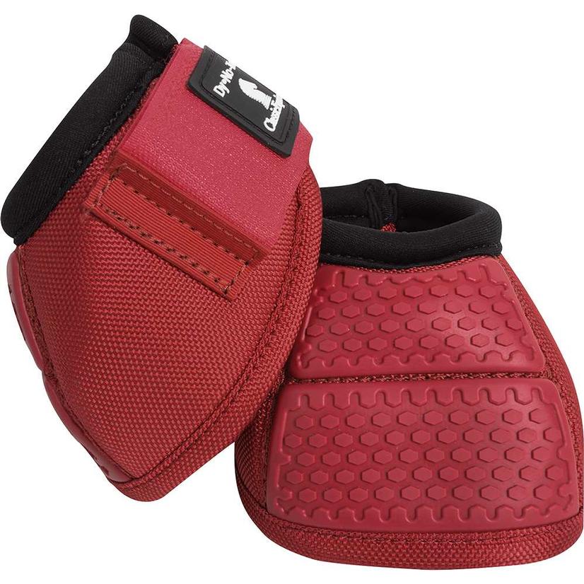 Classic Equine Tack Crimson / S Classic Equine Flexion No Turn Bell Boots