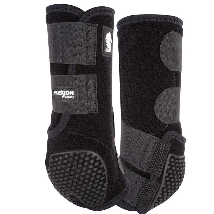 Classic Equine Tack M / Black Classic Equine Flexion By Legacy Sport Boot Hind