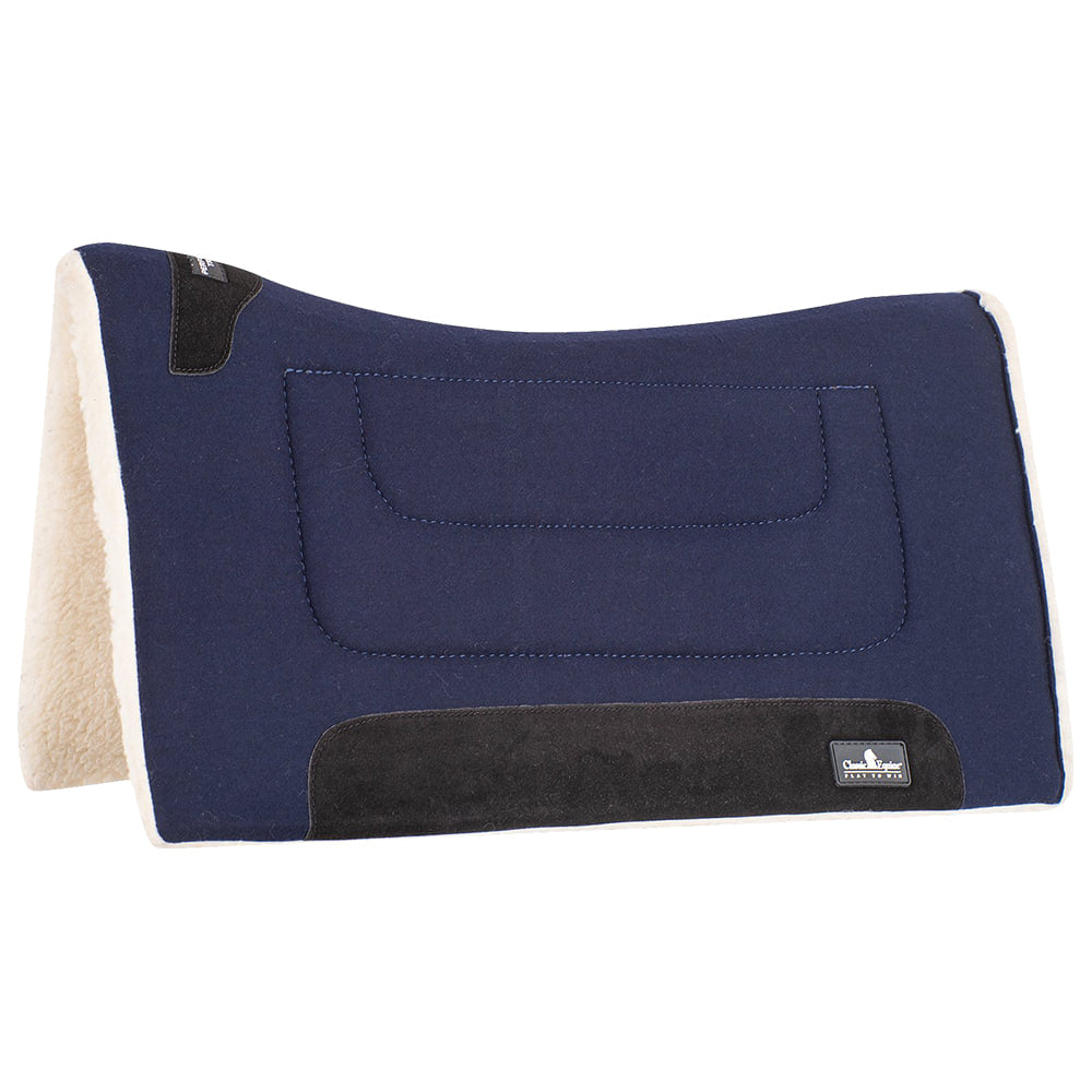 Classic Equine Tack Navy / 31X32 Classic Equine Performance Trainer Felt Top 31"X32" Pad