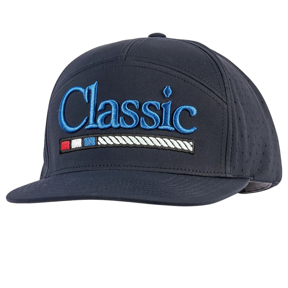 Classic Rope Hats Classic Rope Navy 3D Puff Embroidery Cap