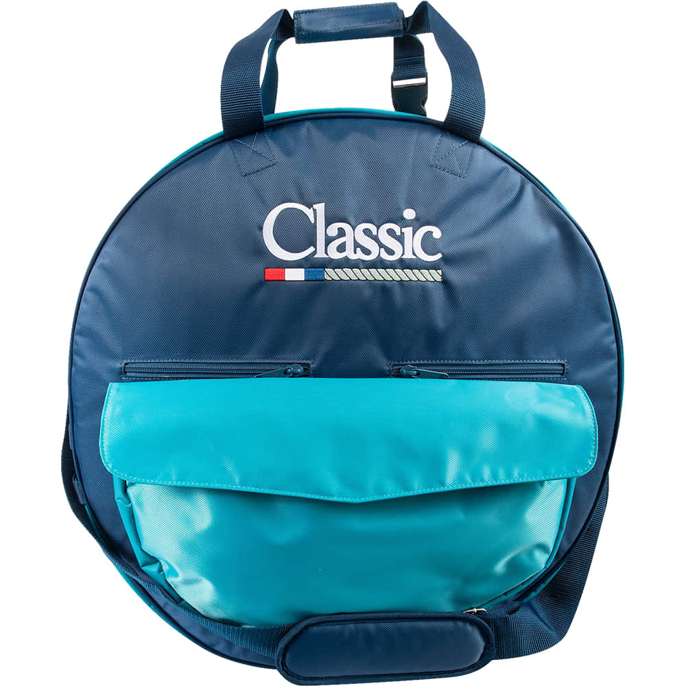 Classic Rope Ropes Classic Rope Deluxe Navy and Aqua Rope Bag
