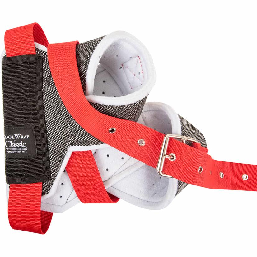 Classic Rope Ropes OSFA / Grey/Red Classic Rope Clear Vision Cool Wrap Horn Wraps