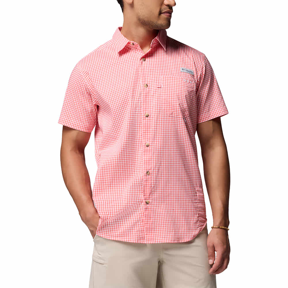 Columbia Sportswear Apparel Columbia Sportswear Men's Melonade Harbor Peak Short Sleeve Shirt