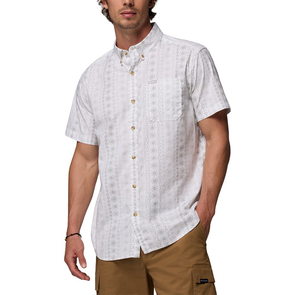 Columbia Sportswear Apparel Columbia Sportswear Men's White Rapid Rivers Short Sleeve Shirt