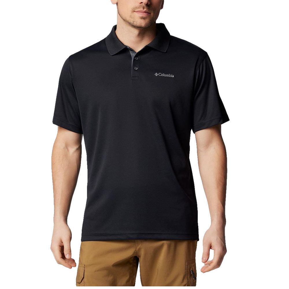 Columbia Sportswear Apparel Columbia Sportswear Polo Ultilzer Mens Shirt in Black