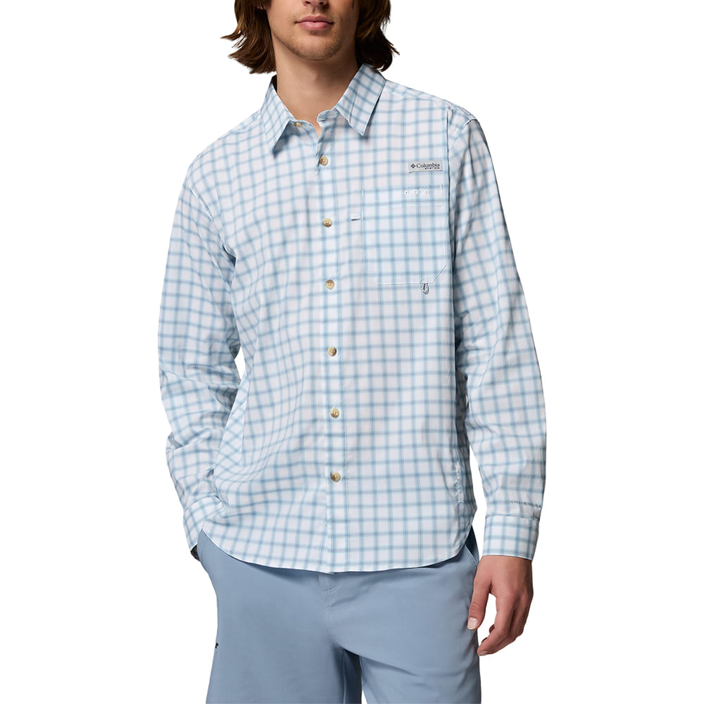 Columbia Sportswear Apparel Marine Light Shoreline / S Harbor Peak Long Sleeve Shirt
