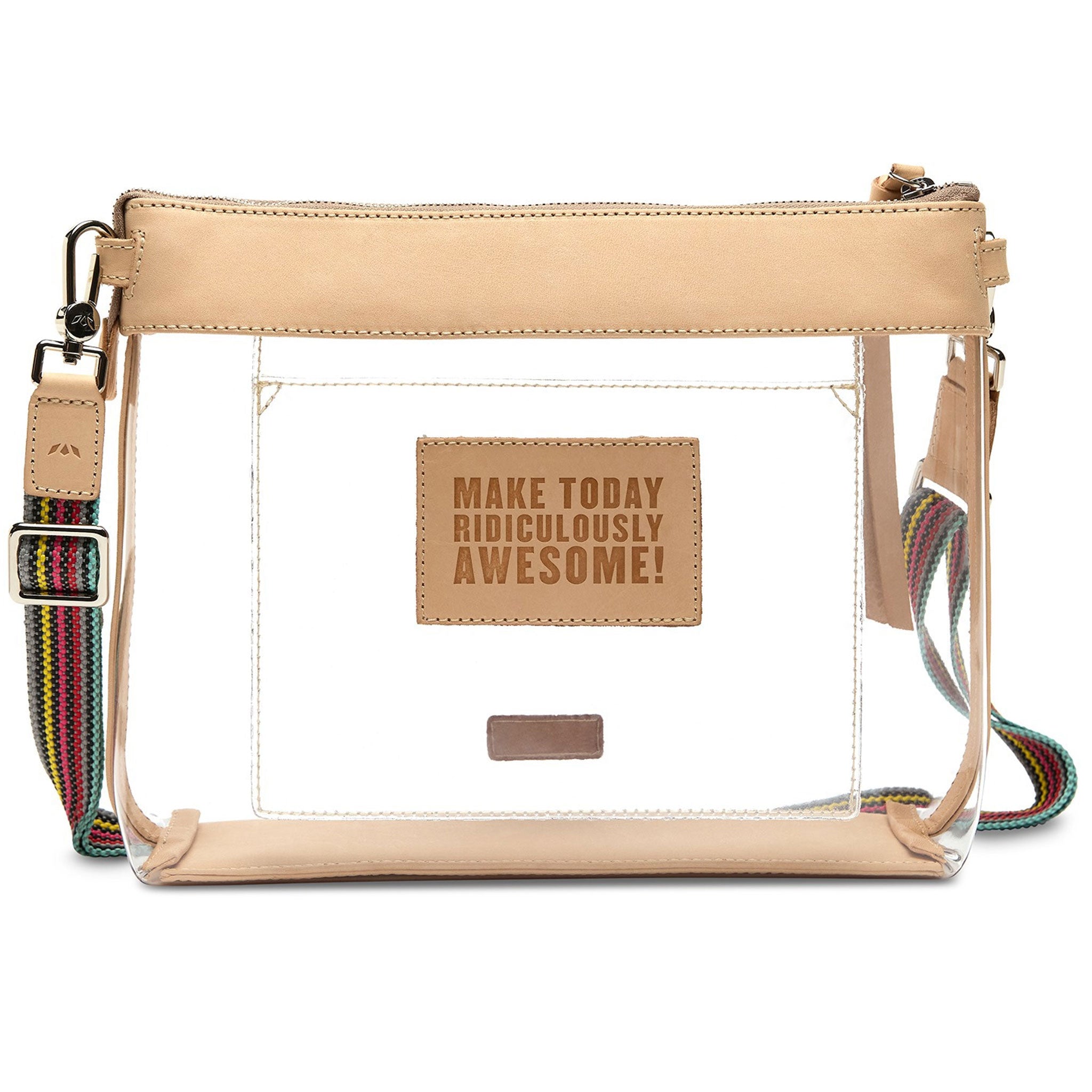CONSUELA 1000 HAND BAGS DOWNTOWN CROSSBODY CLEAR DIEGO