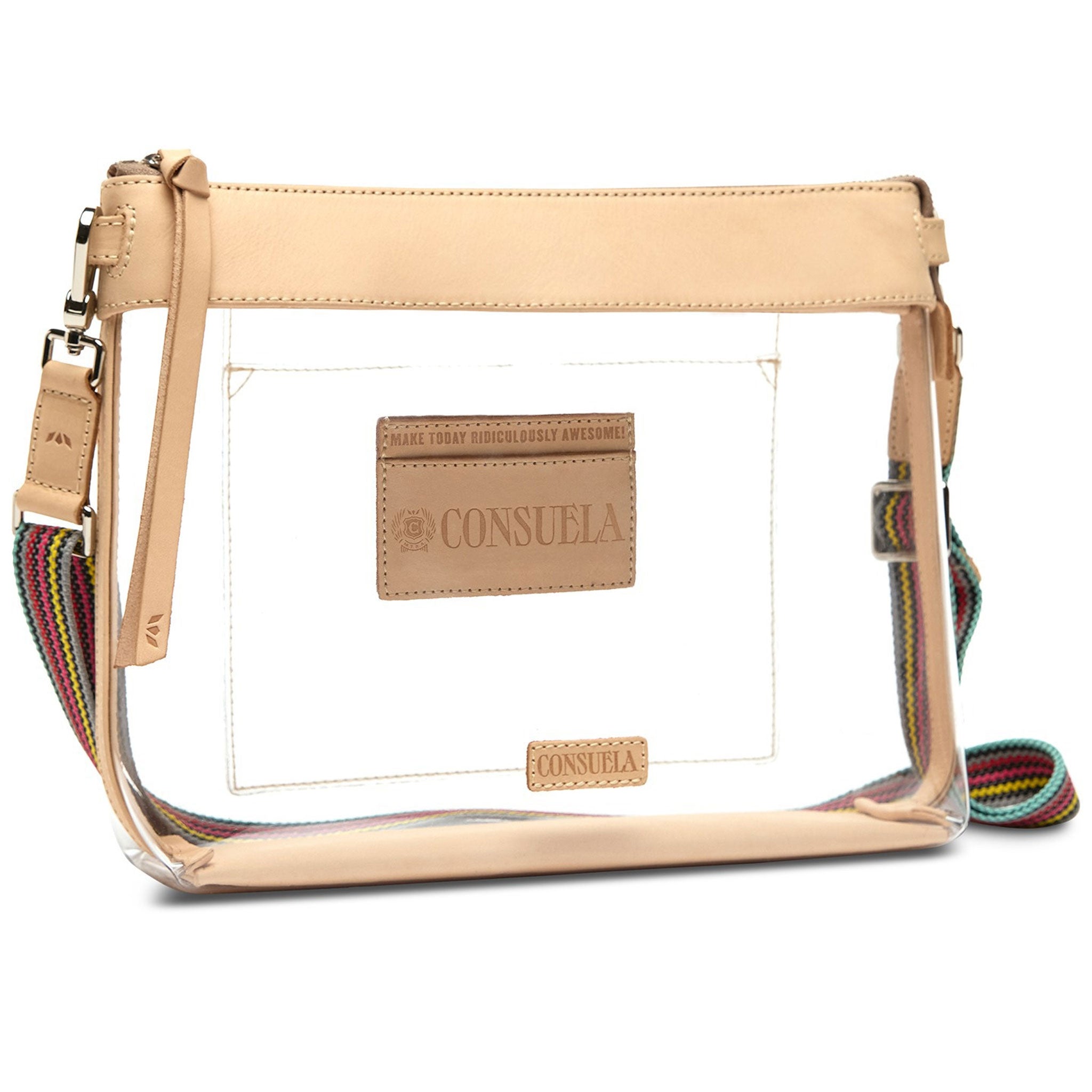 CONSUELA 1000 HAND BAGS DOWNTOWN CROSSBODY CLEAR DIEGO