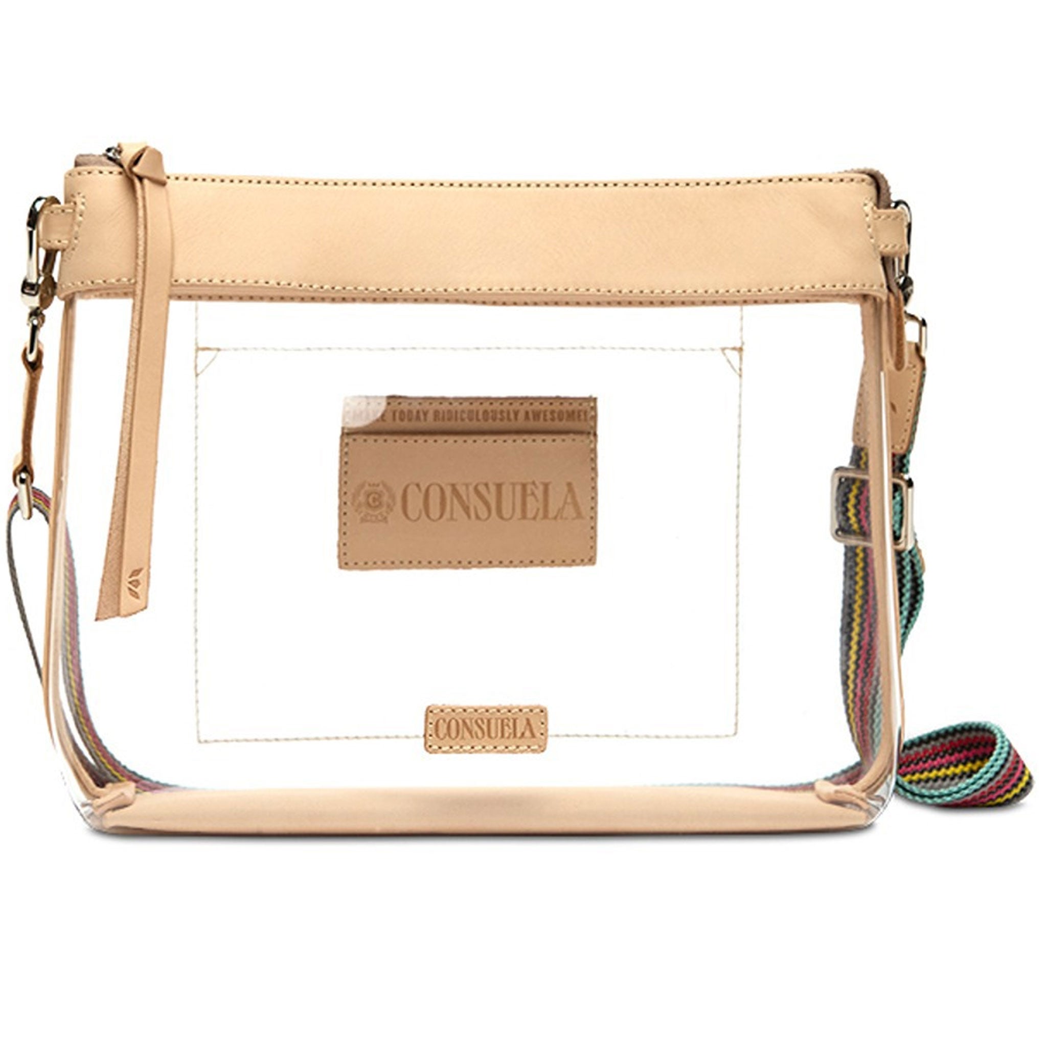 CONSUELA 1000 HAND BAGS DOWNTOWN CROSSBODY CLEAR DIEGO