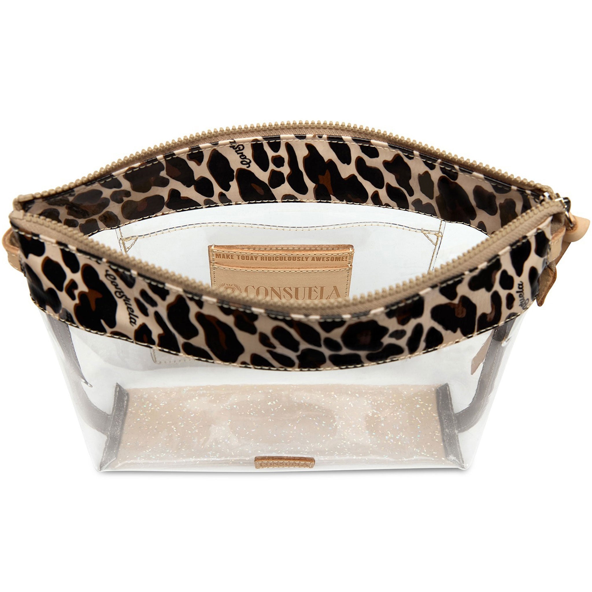 CONSUELA 1000 HAND BAGS DOWNTOWN CROSSBODY CLEAR MONA