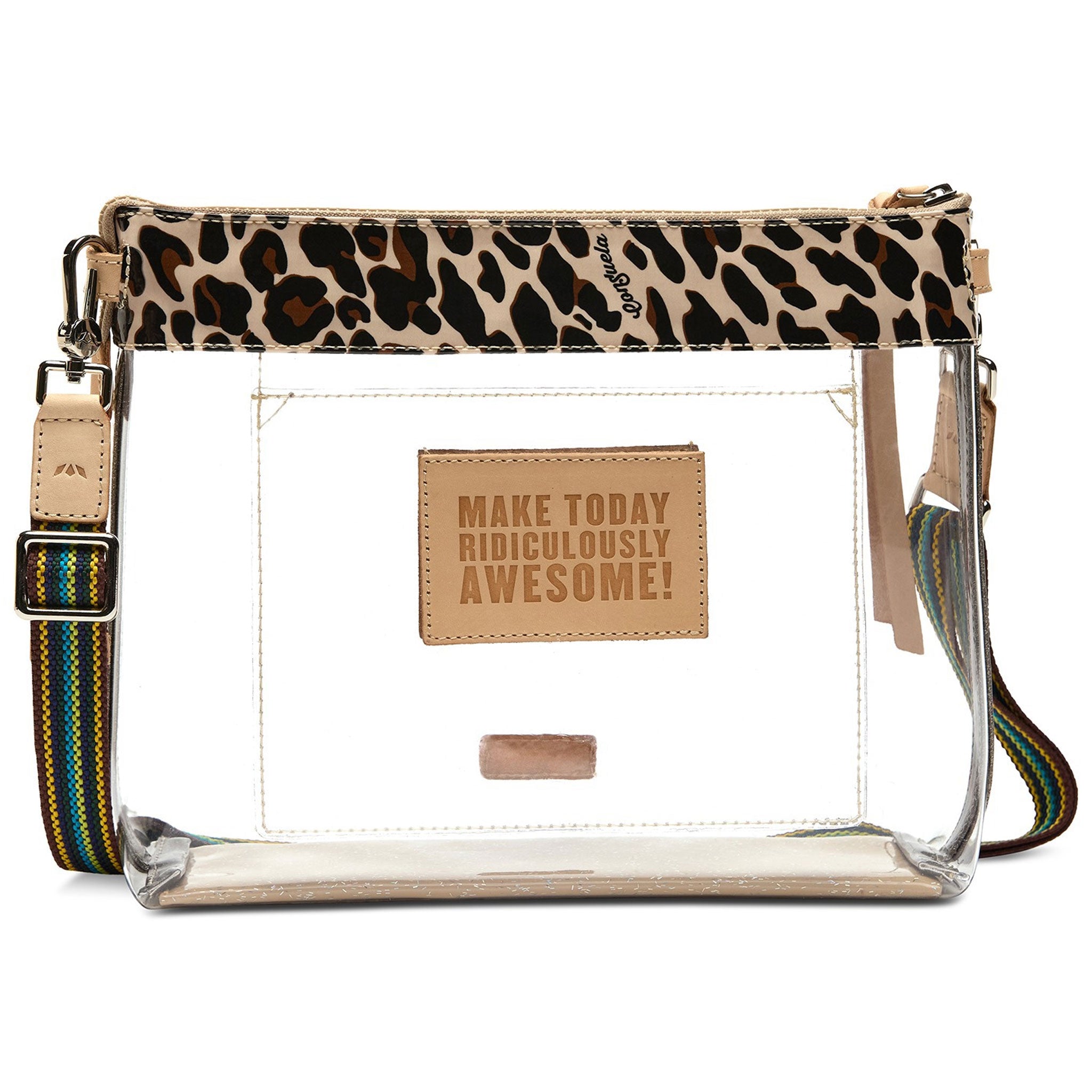 CONSUELA 1000 HAND BAGS DOWNTOWN CROSSBODY CLEAR MONA