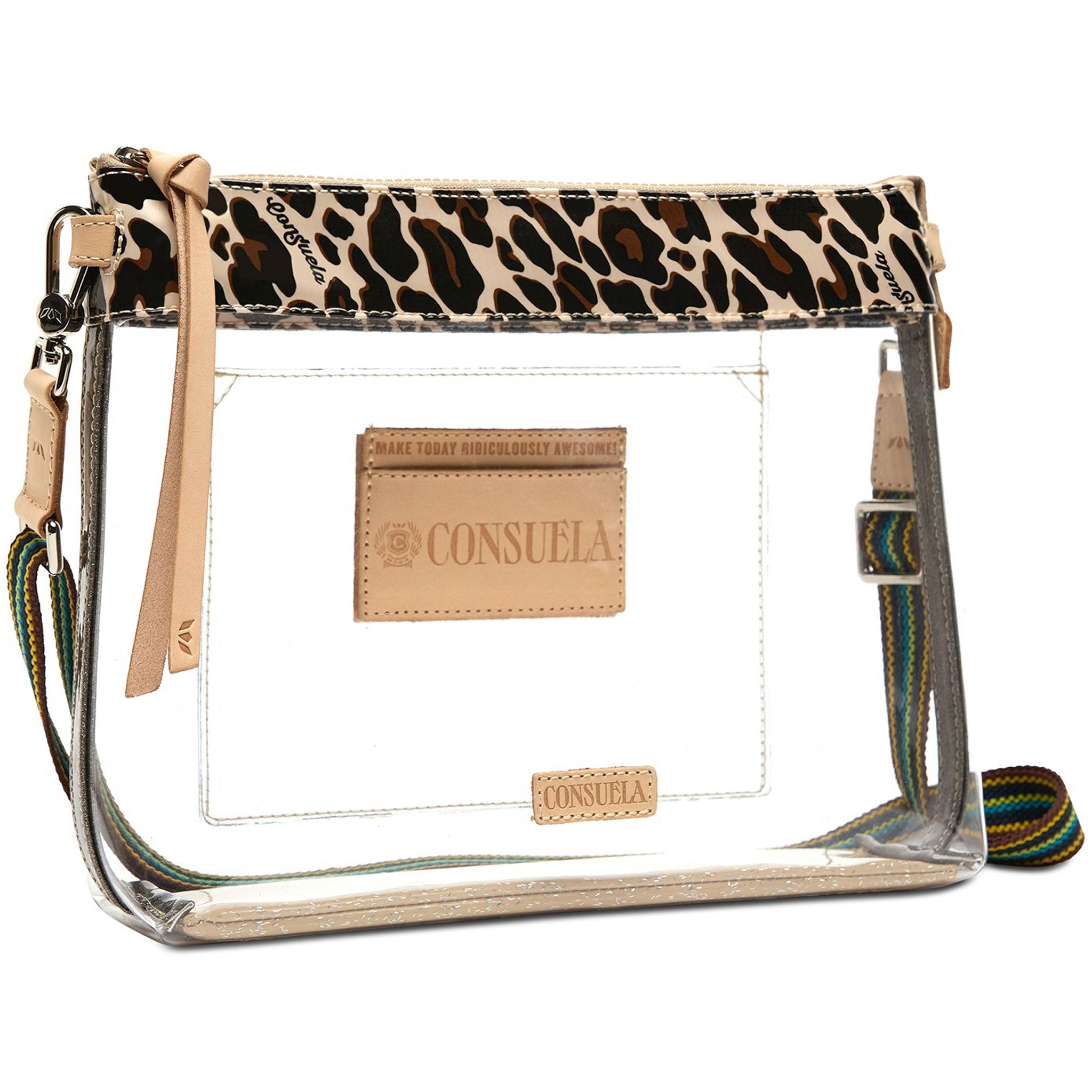 CONSUELA 1000 HAND BAGS DOWNTOWN CROSSBODY CLEAR MONA