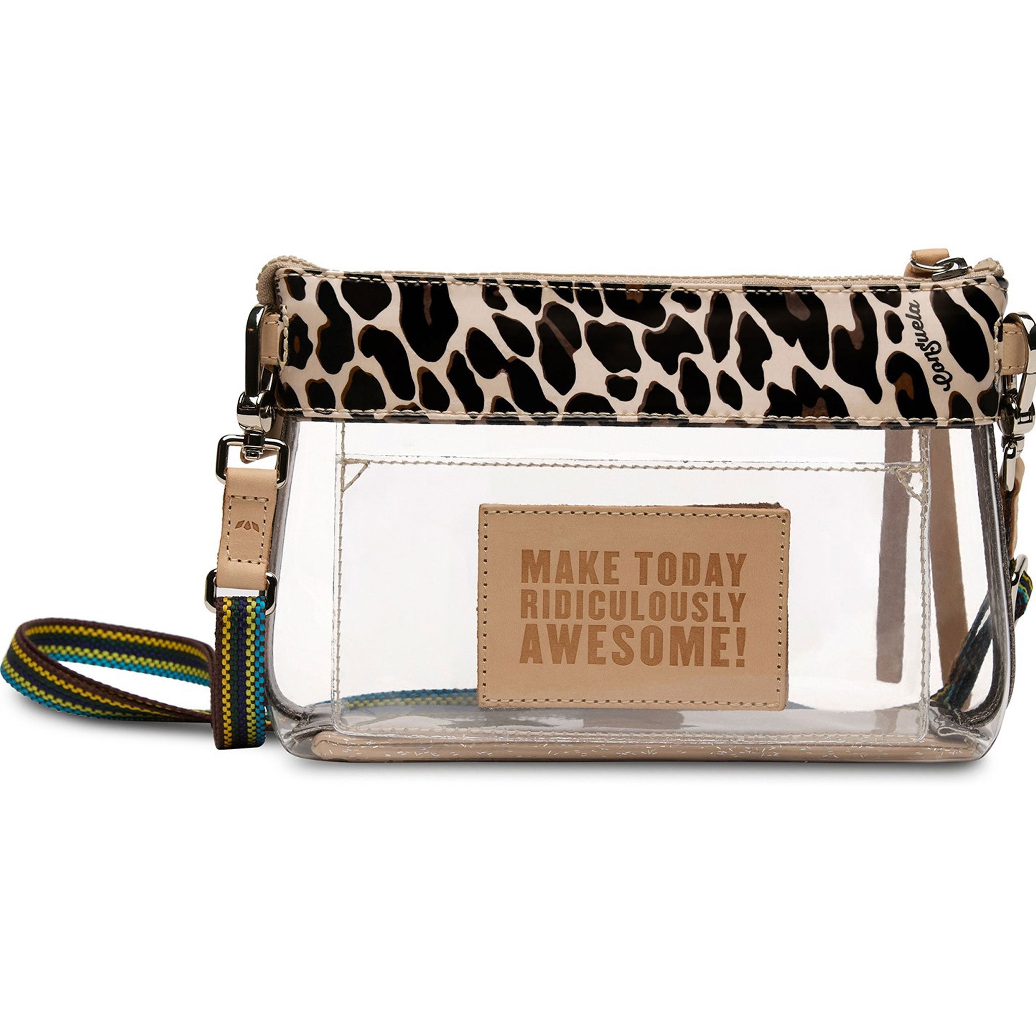 CONSUELA 1000 HAND BAGS MIDTOWN CROSSBODY CLEAR MONA