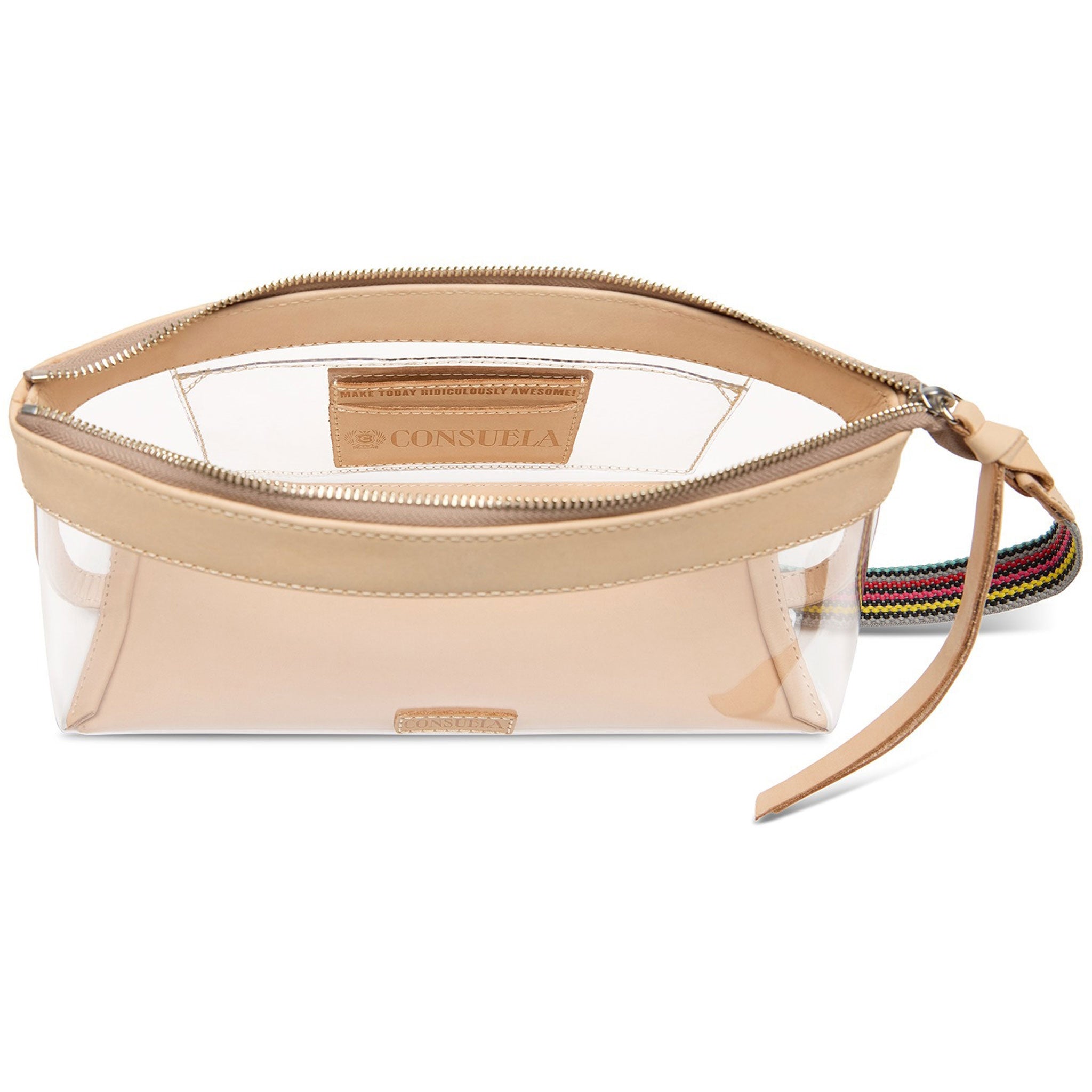 CONSUELA 4000 COSMETIC BAGS TOOL BAG CLEAR NATURAL