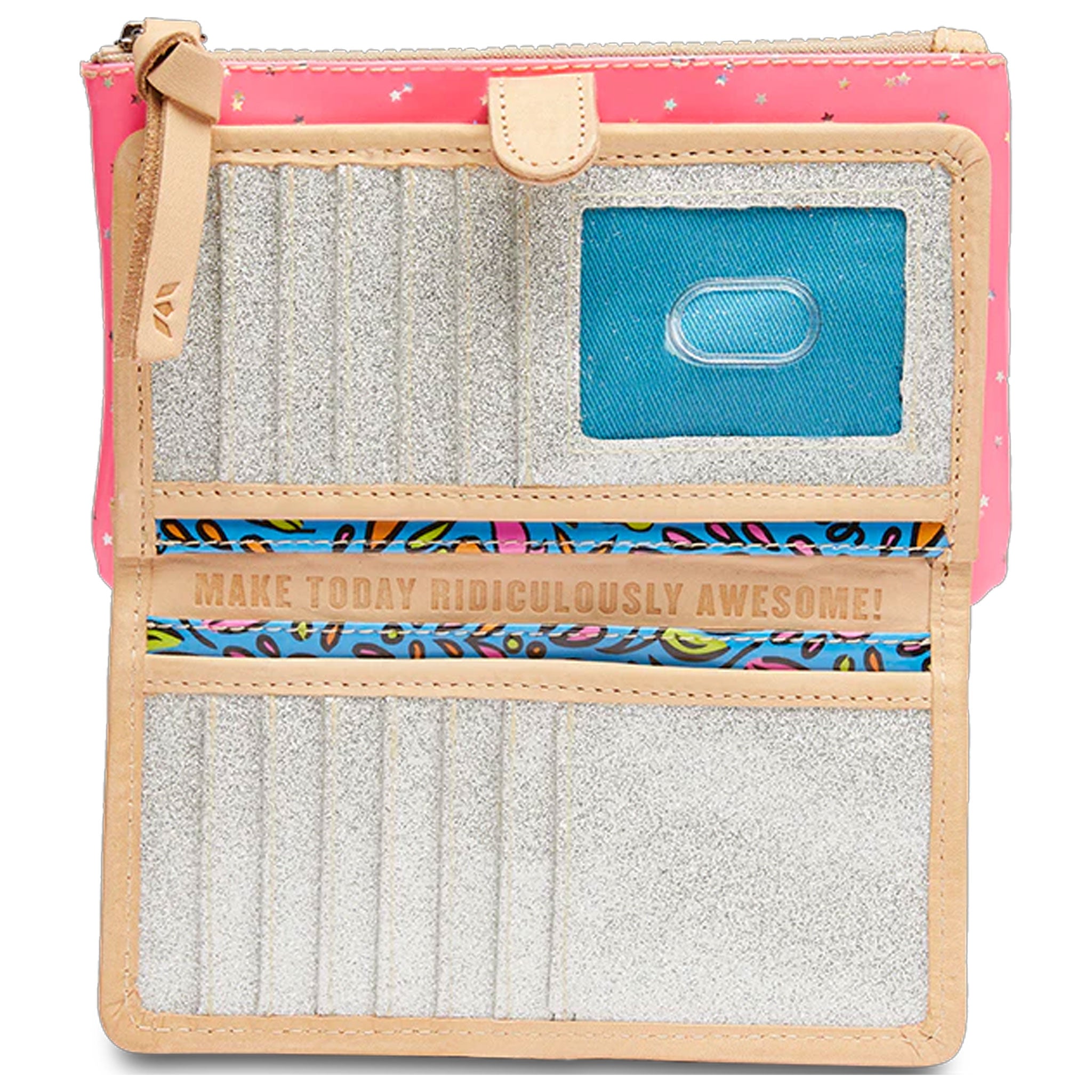 CONSUELA 8000 WOMENS WALLETS SLIM WALLET SHINE