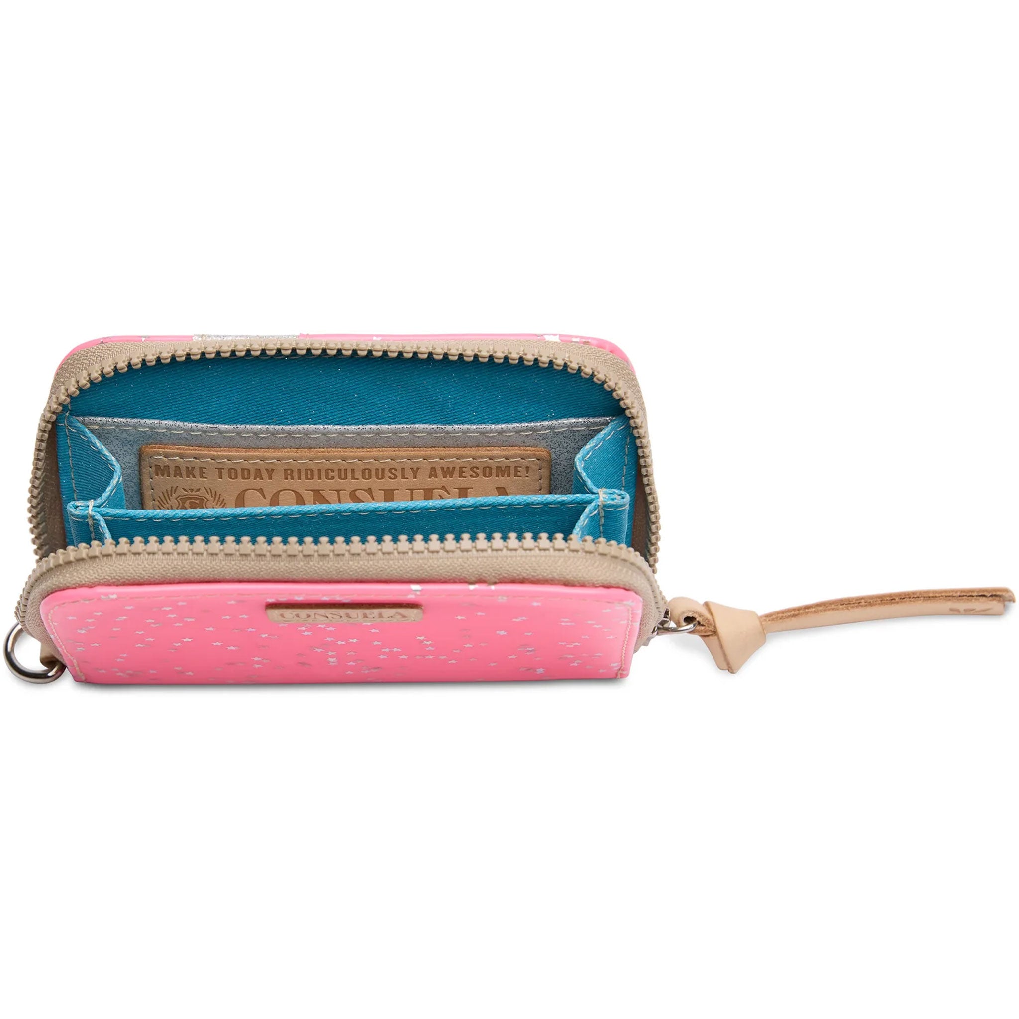 CONSUELA 8000 WOMENS WALLETS ZIPPY WALLET SHINE