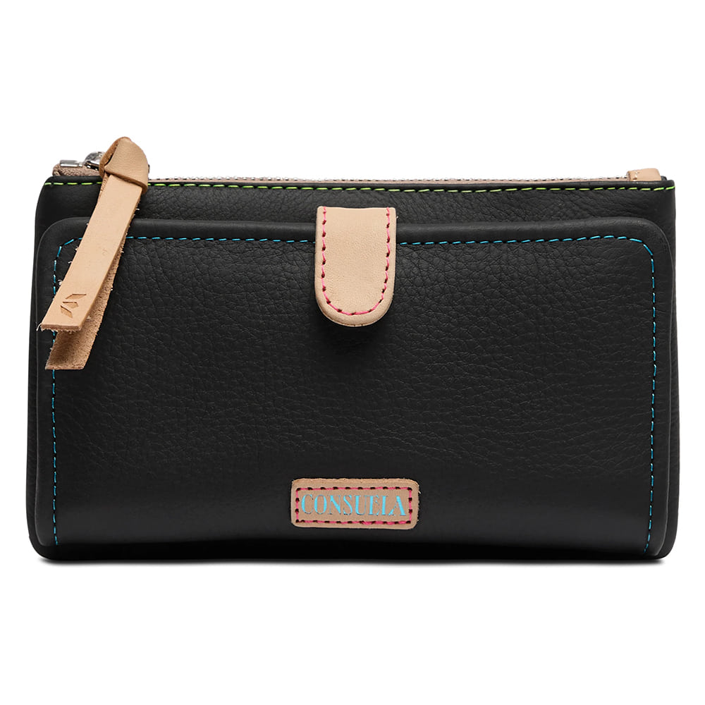 Consuela Other Consuela Women's Black Cyndi Slim Wallet