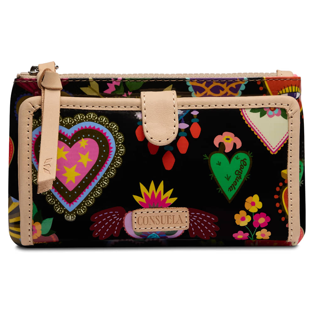 Consuela Other Consuela Women's Black Vida Slim Wallet