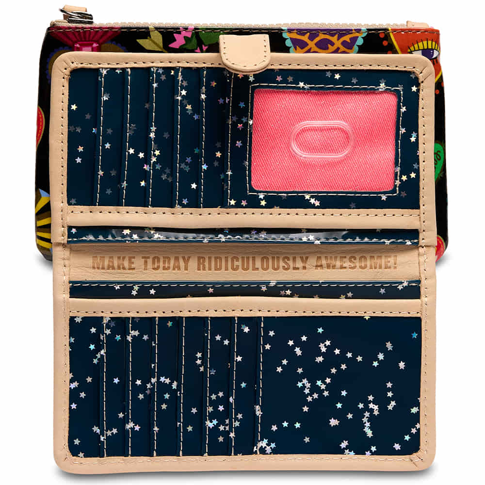 Consuela Other Consuela Women's Black Vida Slim Wallet