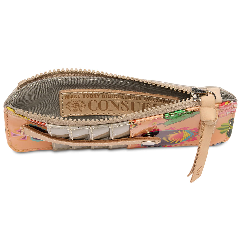 Consuela Other Consuela Women's Peach Multicolor Card Organizer