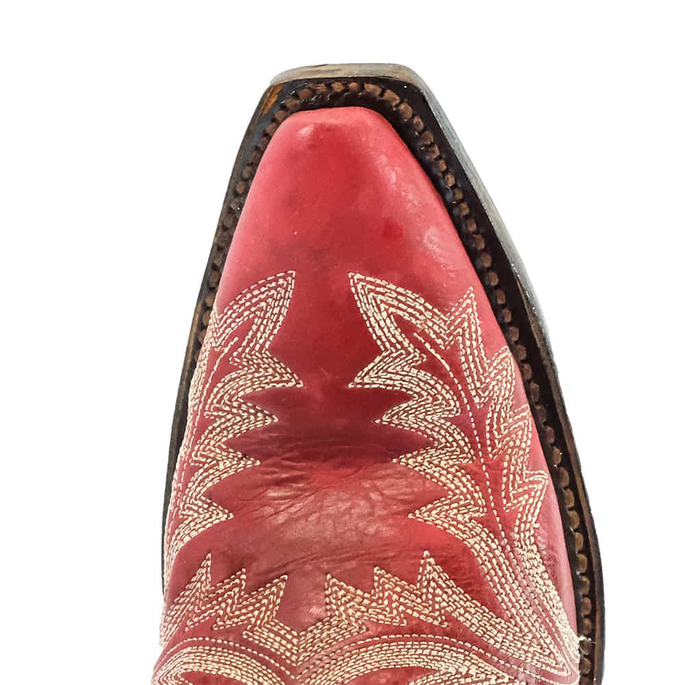 Corral Boots Corral Boots Women's Red Embroidery Ankle Boots