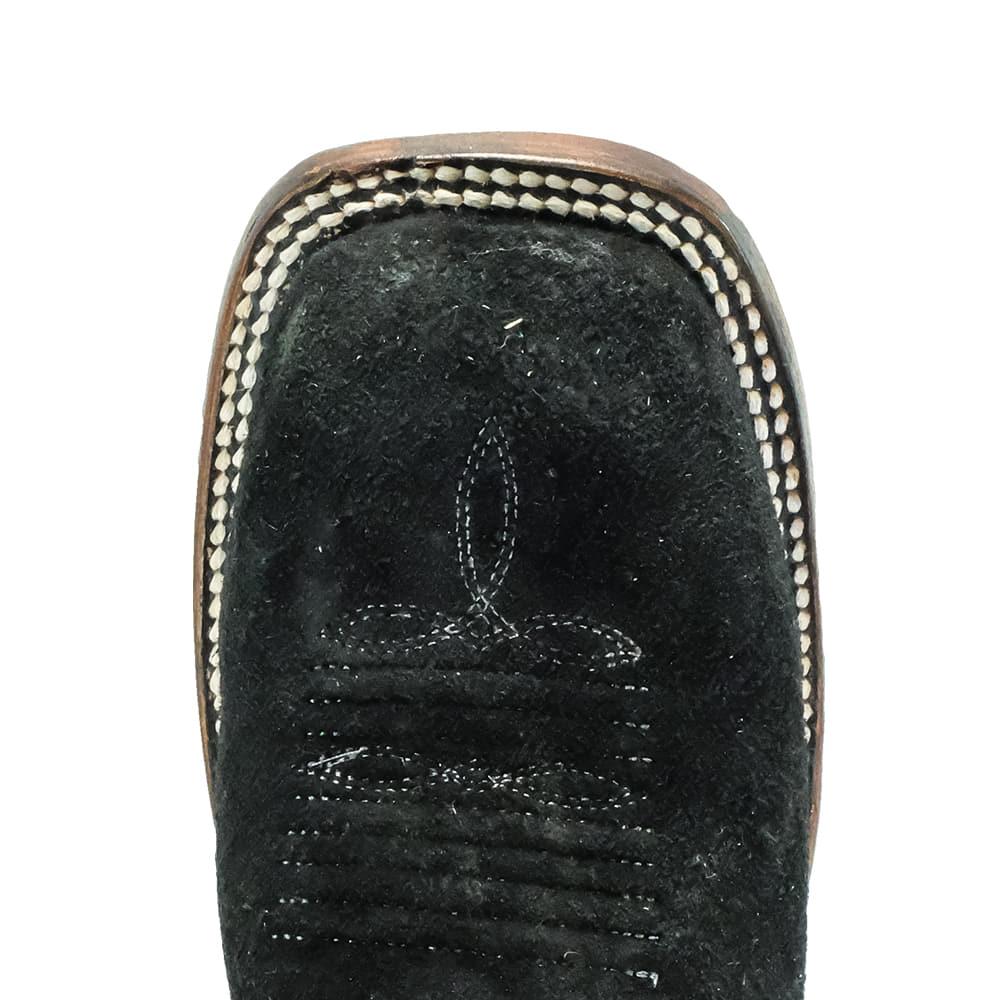 Corral Boots Footwear Corral Black and Coral Suede Embroidery Women's Boot