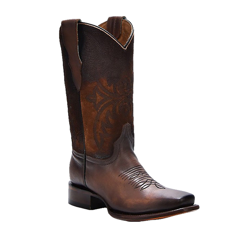 Corral Boots Footwear Corral Teen Boy's Brown Embroidery Boots