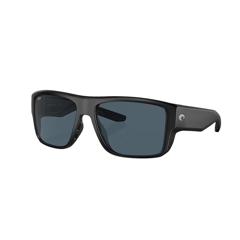 Costa Sunglasses Apparel OSFA / BLACK/GRAY Costa Sunglasses Taxman Matte Black/Gray 580P