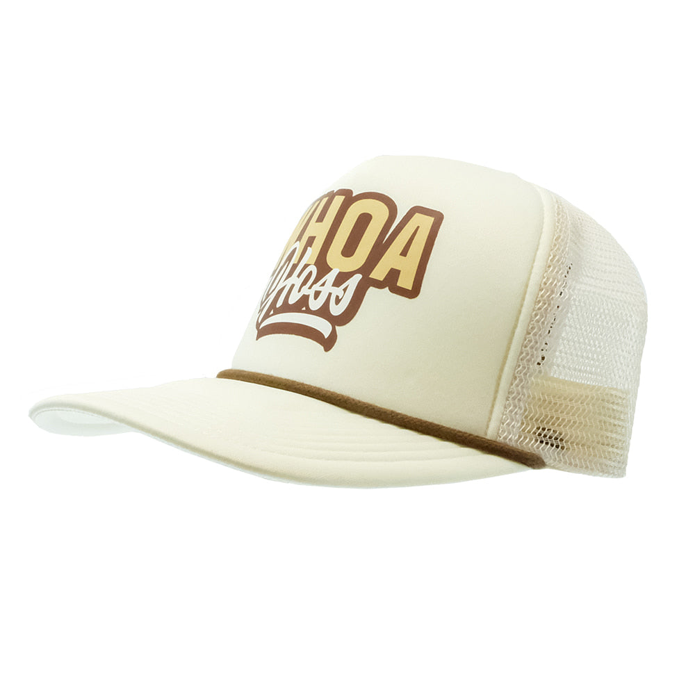 Cowboy Cool Hats Cowboy Cool Ivory Whoa Hoss Foam Trucker Cap