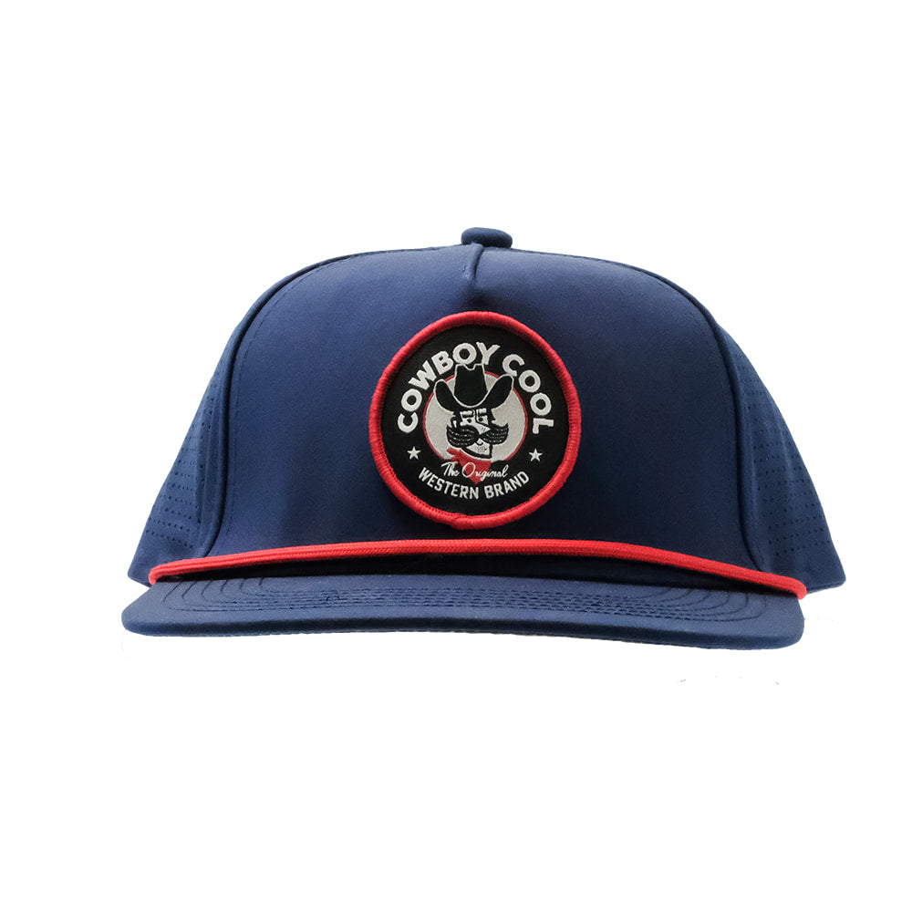 Cowboy Cool Hats Cowboy Cool Navy Retro Revival Cap