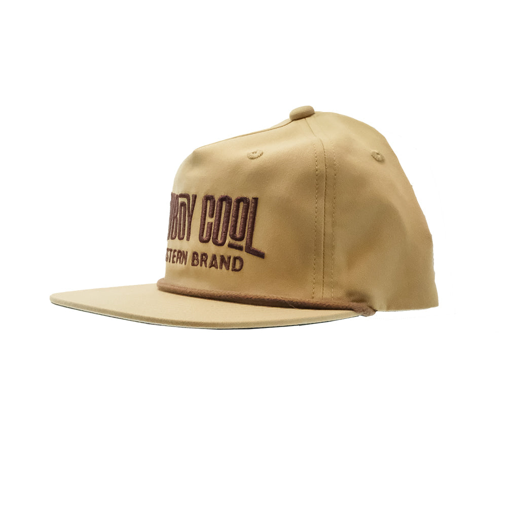 Cowboy Cool Hats Cowboy Cool Tan Wave Rider Rope Cap
