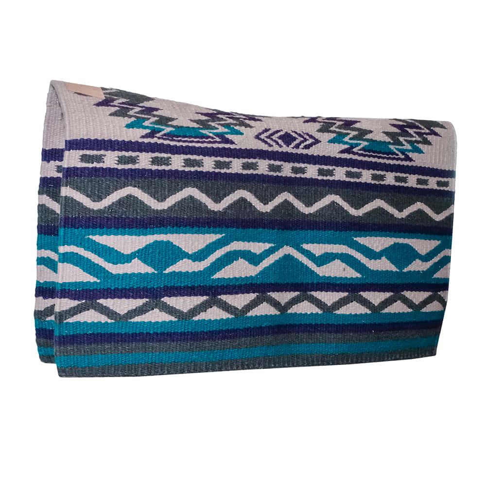 Cuttinup Tack THE Hat Brat Blue CONTOURED SHOW SADDLE BLANKET