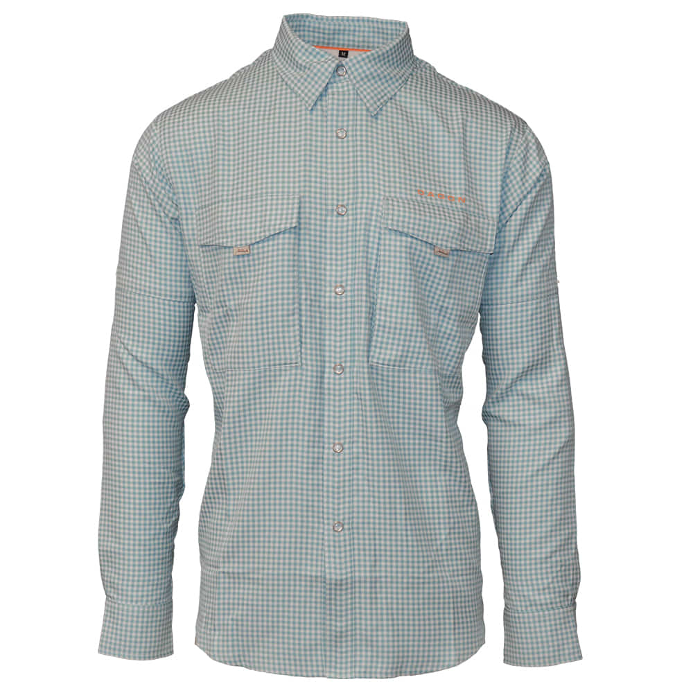 Dagon Fishing Apparel Dagon Fishing Men's Blue The Anomaly Long Sleeve Shirt