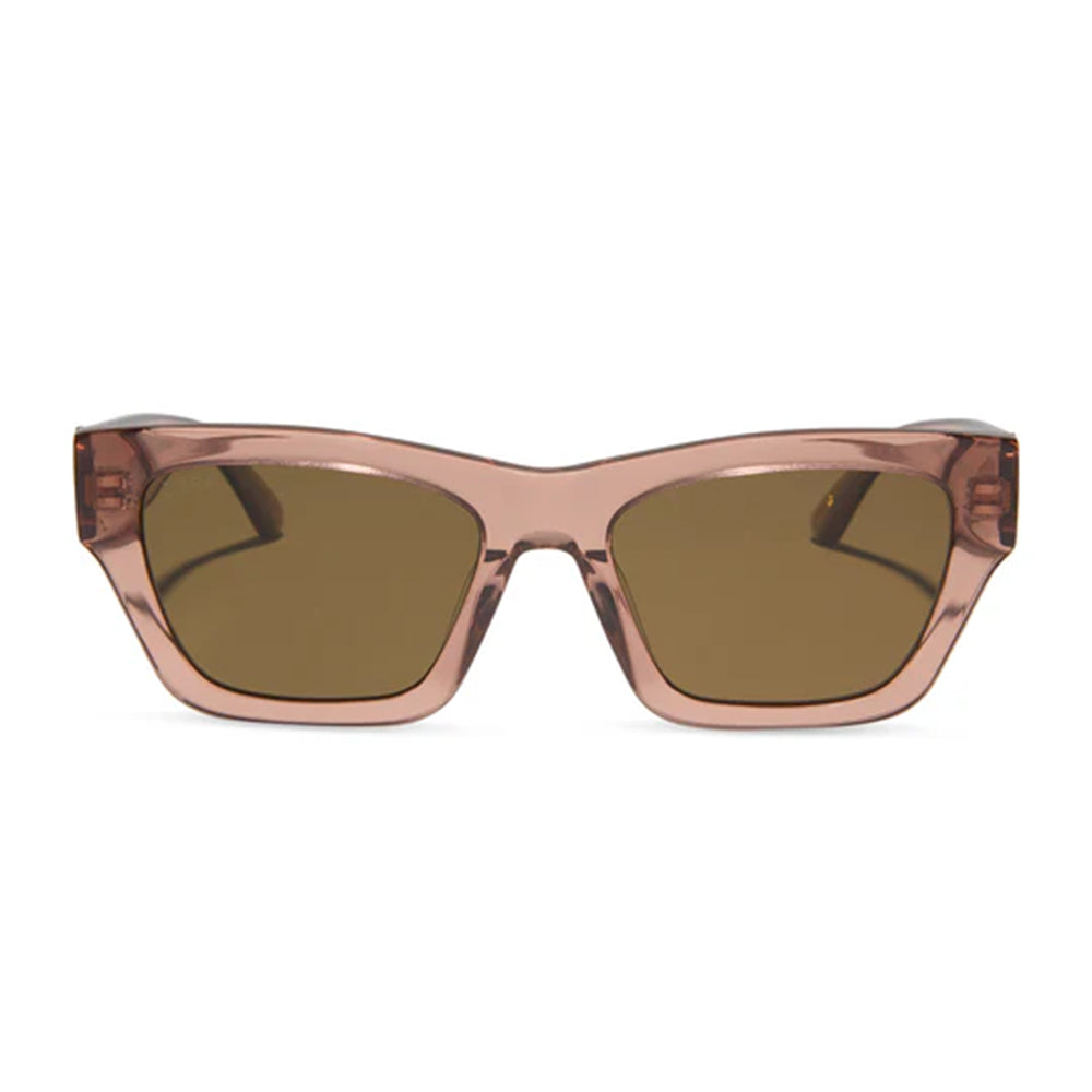 Diff Eyewear Apparel Diff Eyewear Beth II Cafe Ole and Brown Polarized Sunglasses