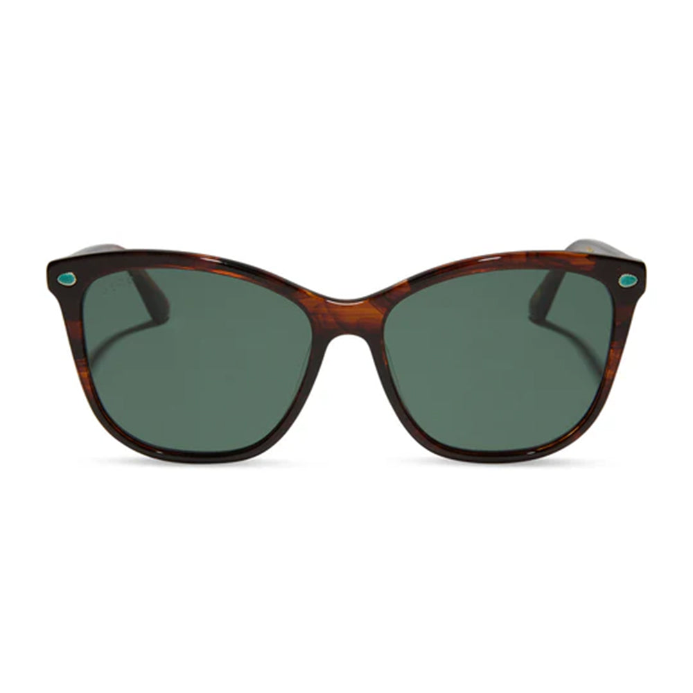 Diff Eyewear Apparel Diff Eyewear Beth III Sequoia G15 Polarized Sunglasses