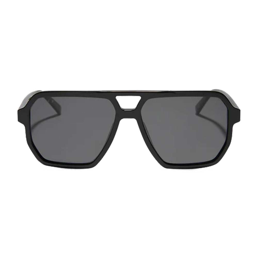 Diff Eyewear Apparel Diff Eyewear Cameron Black and Grey Polarized Sunglasses