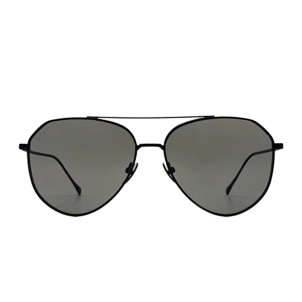 Diff Eyewear Apparel Diff Eyewear Dash Grey Polarized Matte Black Sunglasses