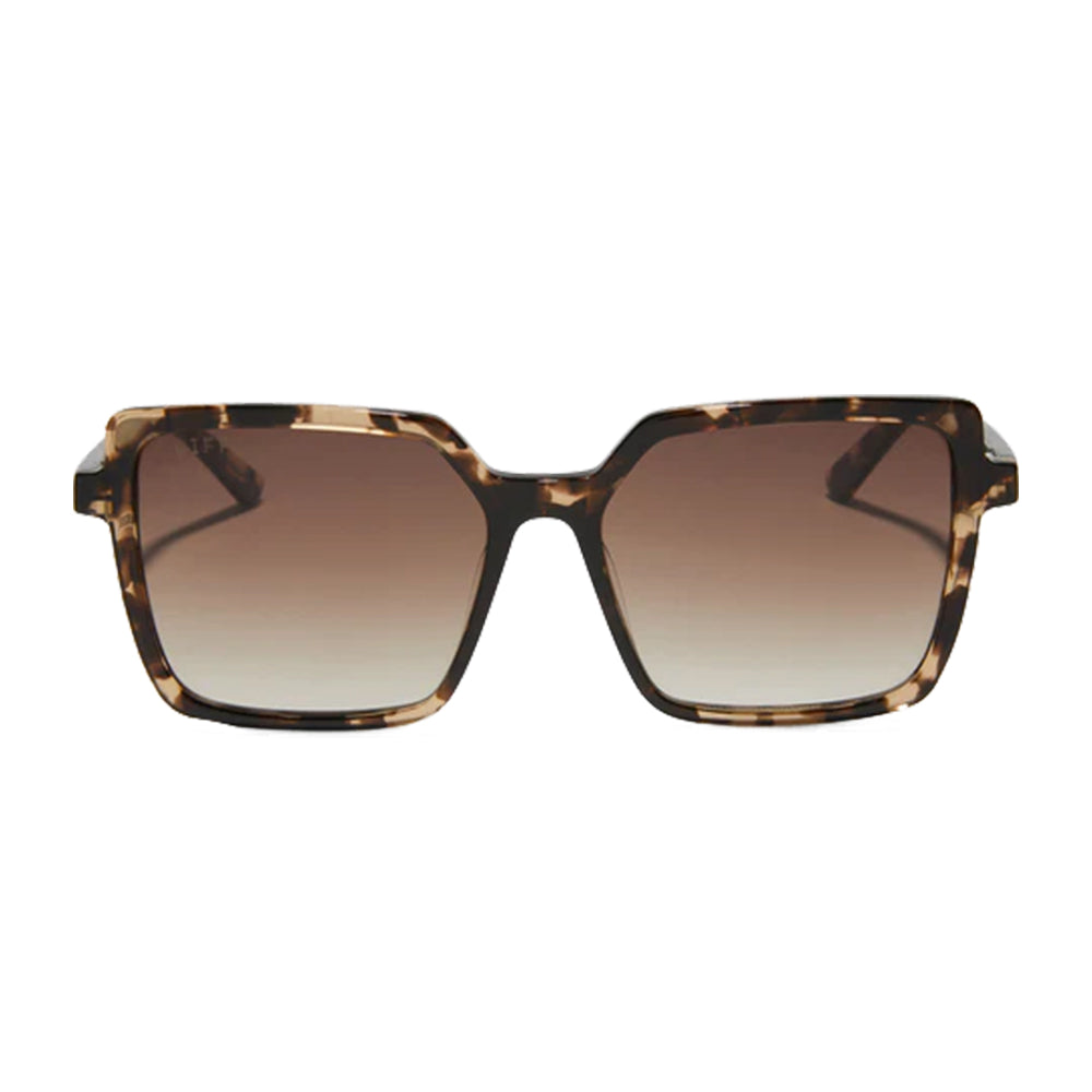 Diff Eyewear Apparel Diff Eyewear Esme Espresso Tortoise and Brown Gradient