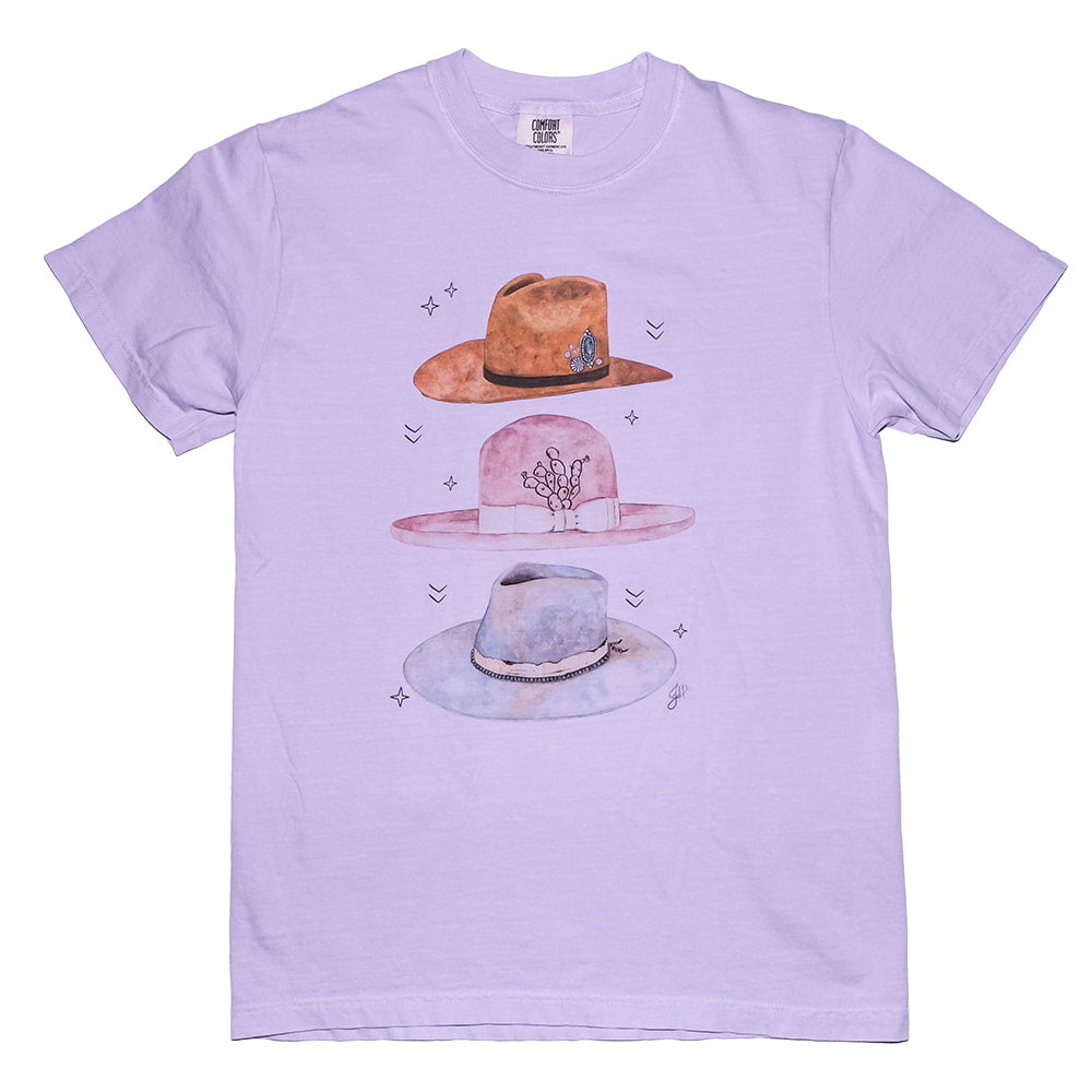 Dolly Estelle Apparel Dolly Estelle Women's Orchid Hats T-Shirt