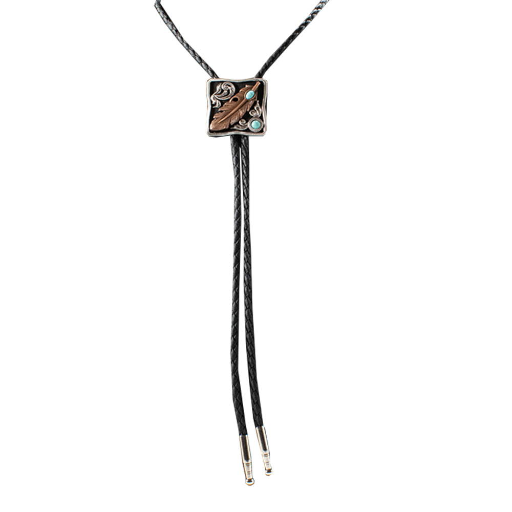 Double S Jewelry Double S Feather Bolo Tie